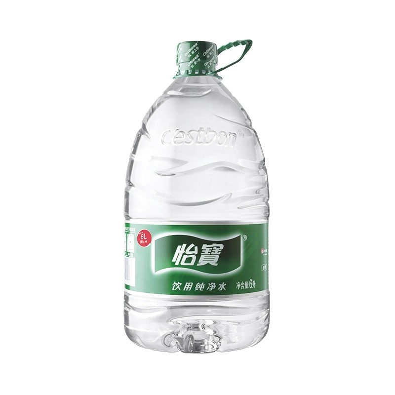 怡宝6l箱包矿泉水桶装大桶饮用水6l桶装水纯净水饮用水