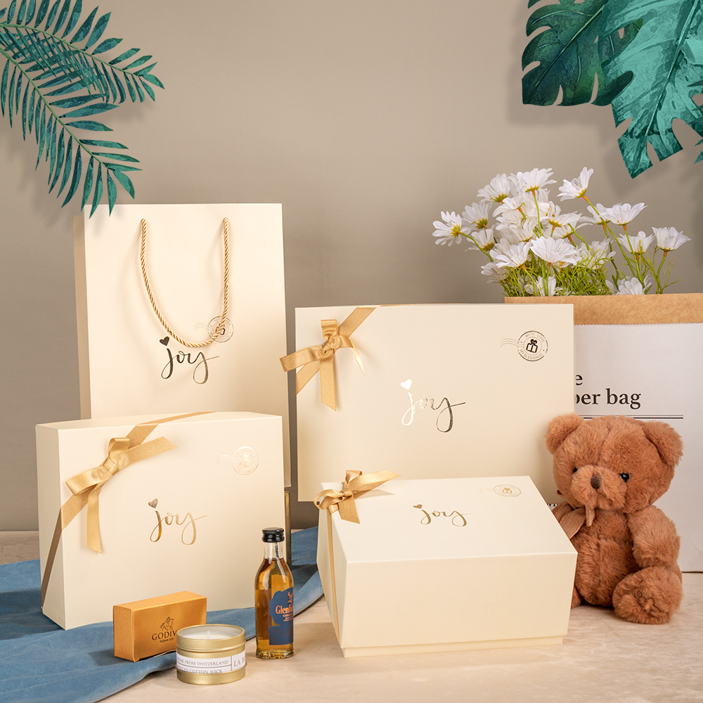 圣诞节高档礼物盒情人节礼礼品包装盒大号小号送女生简约空盒子