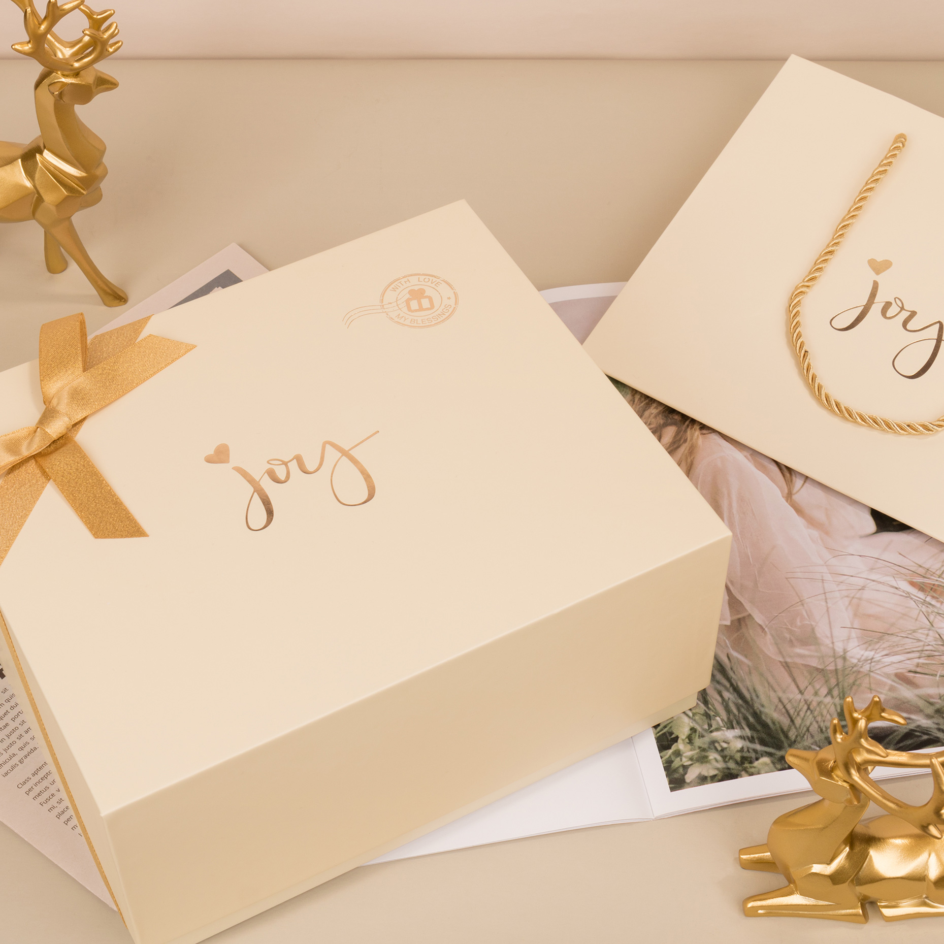 大号ins高档生日礼物精致礼品盒男生简约包装盒糖盒