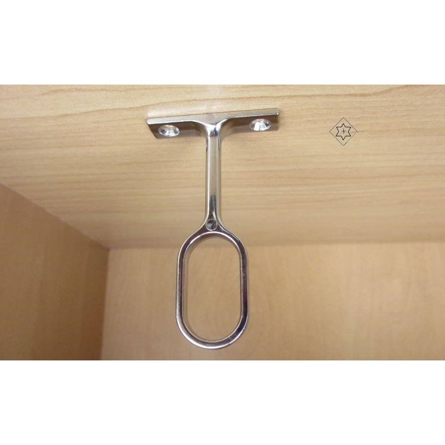 换季促销中衣柜挂衣杆法兰座衣橱杆衣通杆衣柜配件衣杆托加固中通