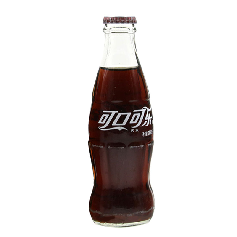 可口可乐汽水200ml24瓶怀旧碳酸饮料玻璃瓶摄影小瓶碳酸饮料
