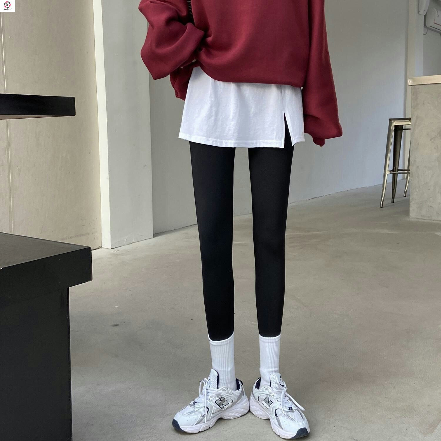 小屁帘卫打底神器下摆半身裙遮屁股内搭秋冬季半身裙