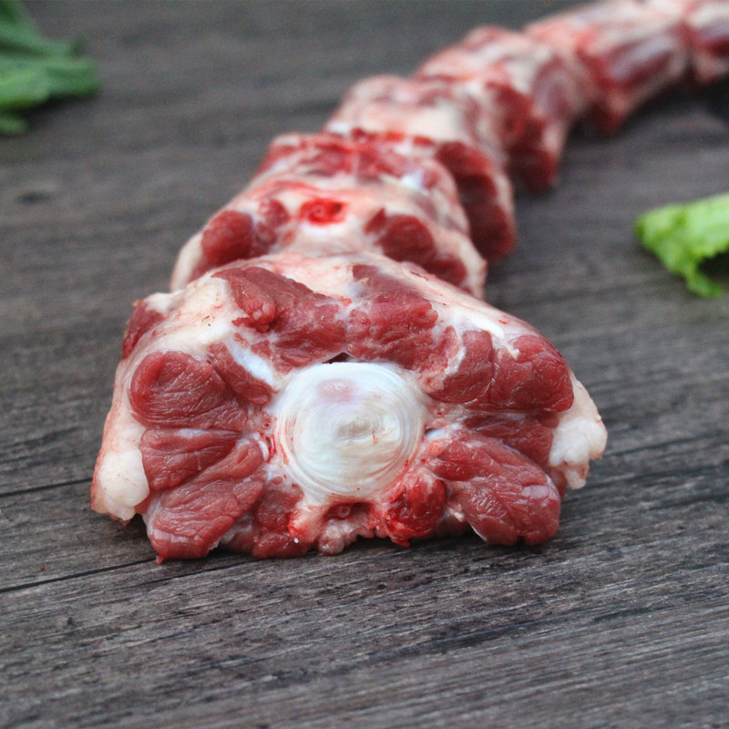 牛尾黄牛新鲜500g牛尾巴尾骨放养带骨牛肉牛尾