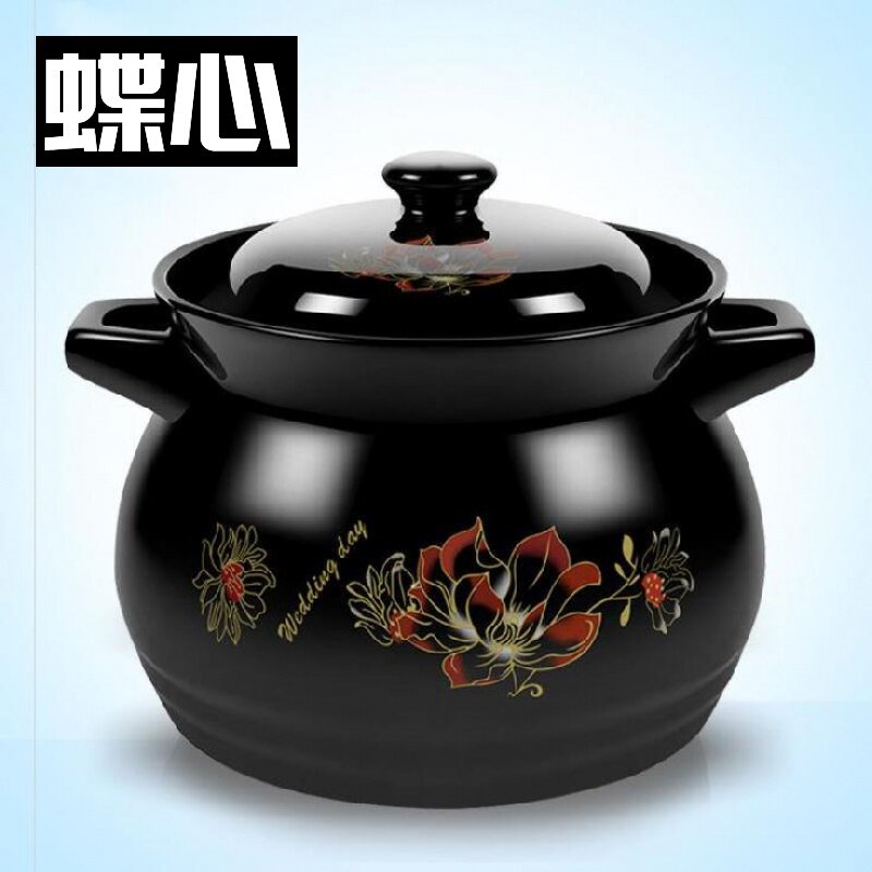 陶瓷煲仔沙锅大号容量磁炉汤煲两用炒菜菜锅砂锅