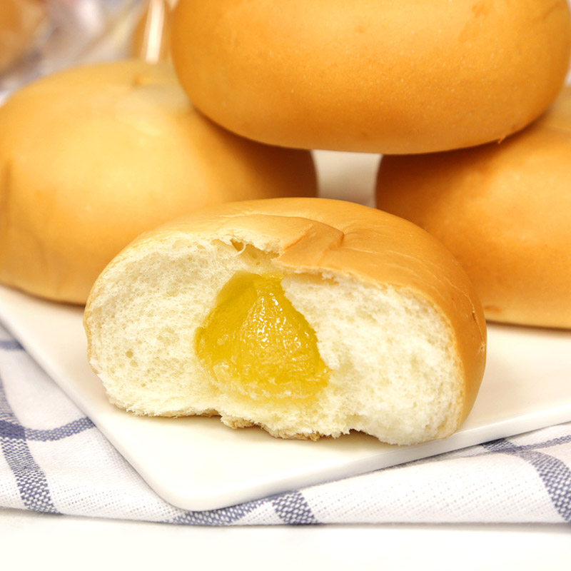 无糖食品店鑫康木糖法式奶香包490g夹心心软面包传统西式糕点