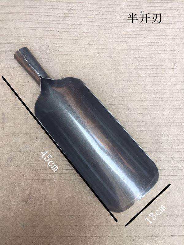 洛阳铲铲头取土黄鳝铲探宝铁铁锹电线杆农用坑钓铲子
