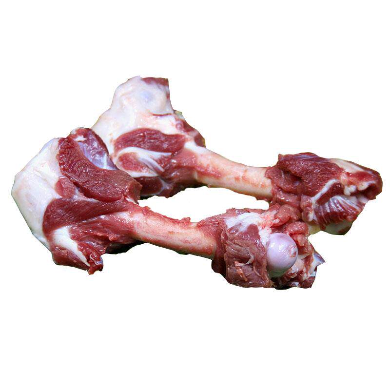 肉羊腿骨1500克新鲜羊肉骨头羊棒羊腿骨髓现杀生羊腿