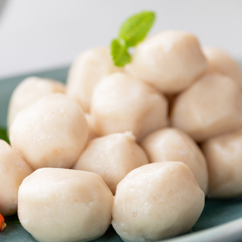 海霸霸王经典雪鳕风味5斤火锅鱼丸丸子麻辣烫鱼丸