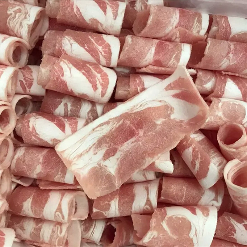 猪肉火锅肉卷250g肉片肉食新鲜配菜菜菜品生其它猪肉类