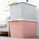 Storage box plastic extra large clothes finishing box thickening clearance large box home with cover storage box Storage box plastic extra large clothes finishing box thickening clearance large box home with cover storage box
