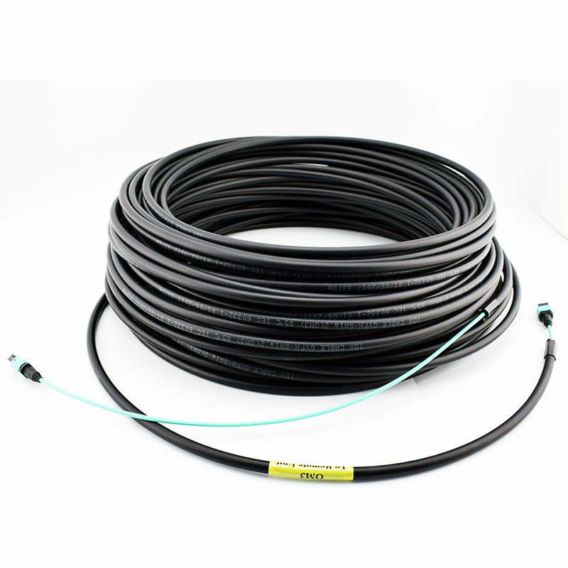 室外模块100g跳纤尾纤rru-bbu拉远多模光纤跳线mpo-mpo光纤跳线