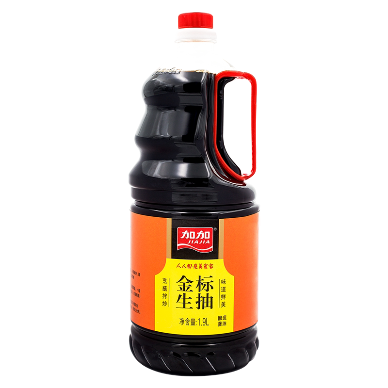 加加酱油19l金标生抽凉拌拌饭商用大桶桶装酱油