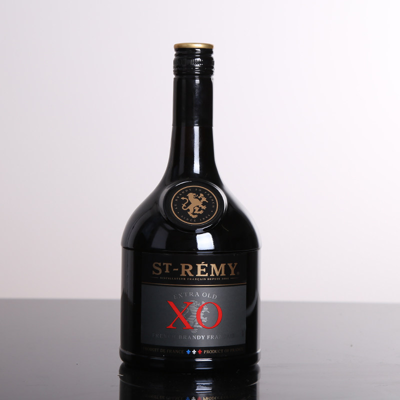 法国xo白兰地圣雷雷米原装进口口粮700ml礼盒盒装白兰地