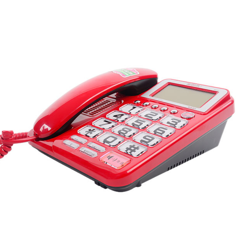 美思8013电话机家用商务办公铃声大屏幕按键电话机(有绳