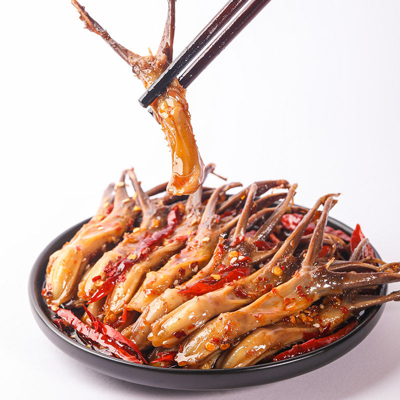 泸叼麻辣鸭舌四川特产香辣舌头即食休闲网红鸭肉零食