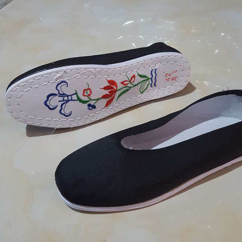 男寿老人去世寿鞋高档全套寿衣殡葬用品配件布鞋