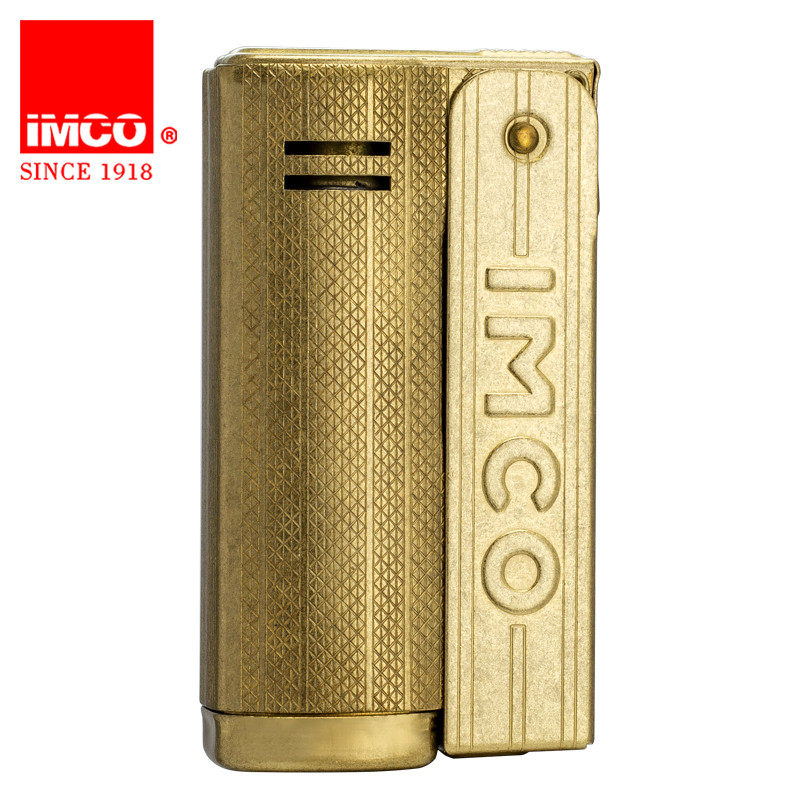 打火机奥地利imco爱酷6800防风煤油原铜复古生日煤油打火机
