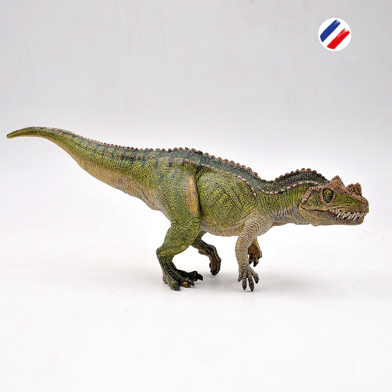 法国papo 角鼻龙55061侏罗纪仿真恐龙世界模型角冠龙模玩收藏玩具