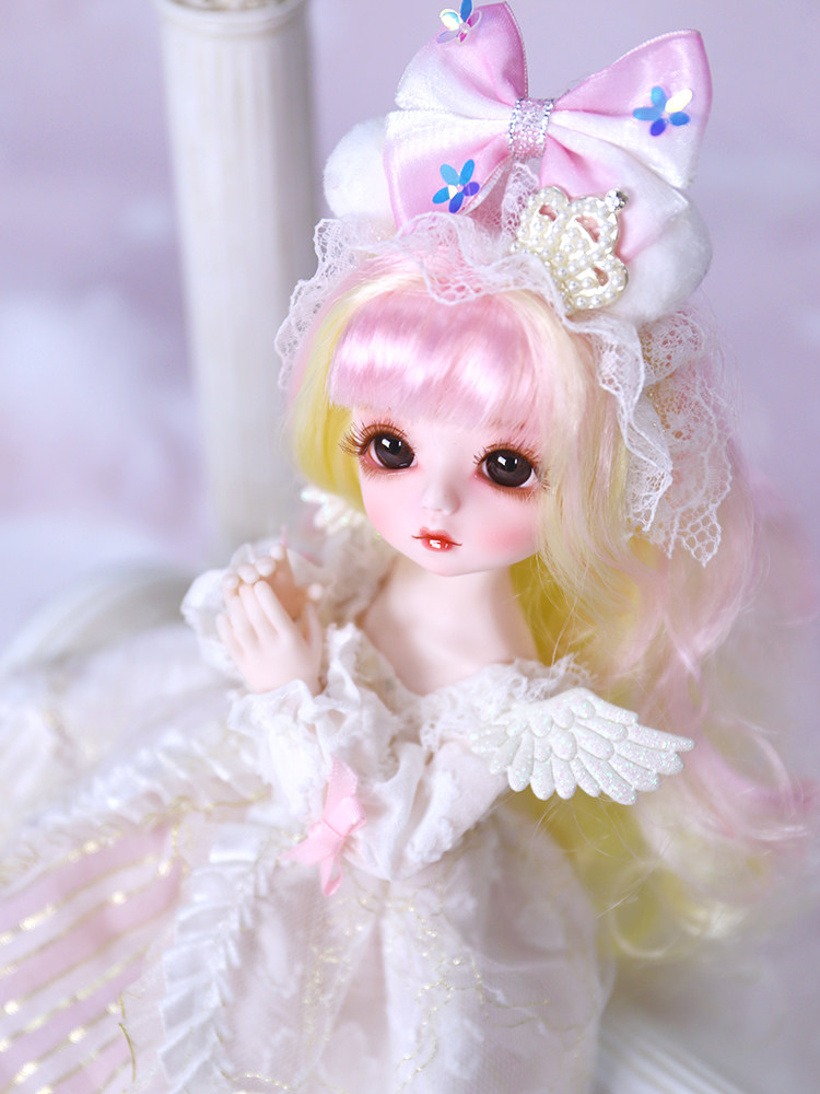 德必胜娃娃小天使bjd关节可动改妆换装洋娃娃套装娃娃