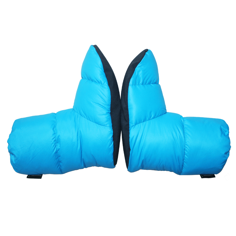 露营保暖袜营地鞋冬季室内羽绒脚套老人睡觉保暖羽绒袜高邦地板鞋