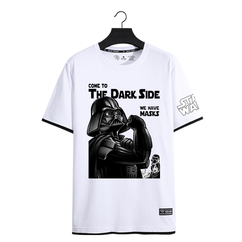 starwars星球大战最后后的绝地武士联名短袖伊凯t恤