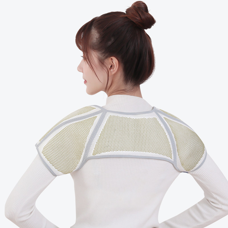 护肩艾草艾灸自发发热颈椎坎肩保暖睡眠肩膀保健护具护腰