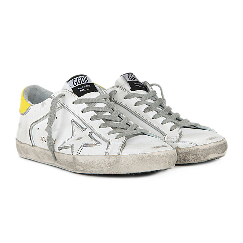 golden goose/ggdb男鞋牛皮星星图案板鞋休闲运动小白鞋脏脏鞋