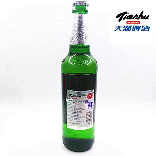 啤酒新货抚顺天湖纯鲜500ml玻璃瓶包邮东北特产啤酒