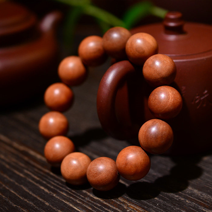 中国国老雷击枣木辟邪化煞念珠流珠300年壮的佛珠