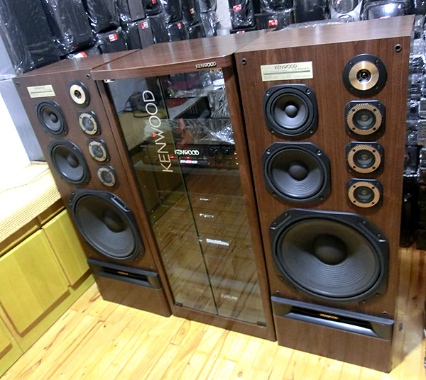 二手原装进口健伍9300客厅落地组合音响8分体15寸双门组合音响