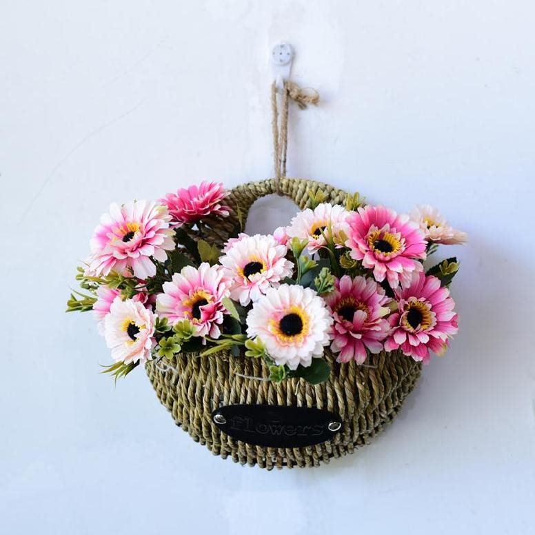 内美容店火锅店墙上服装店壁挂花篮温馨大小挂篮壁挂墙壁美甲