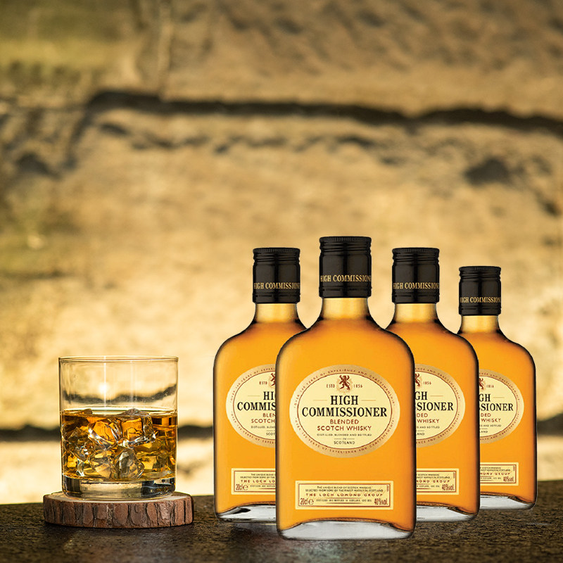 英国高司令调配型苏格兰威士忌200ml4瓶进口洋酒原瓶whisky