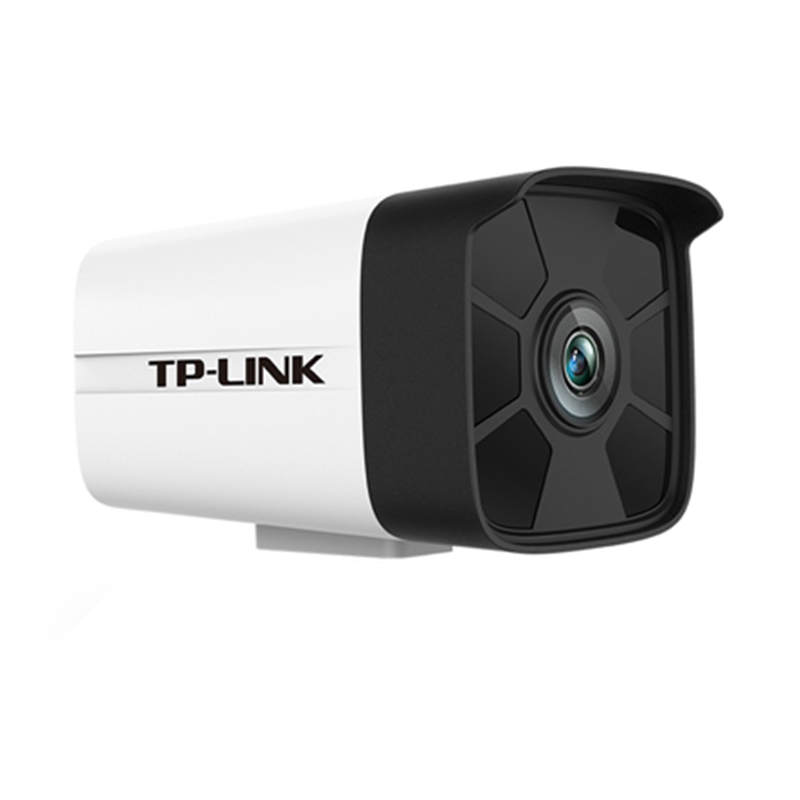 tplink安防400万高清有线监控摄像头 poe网线供电 室外手机远程户外