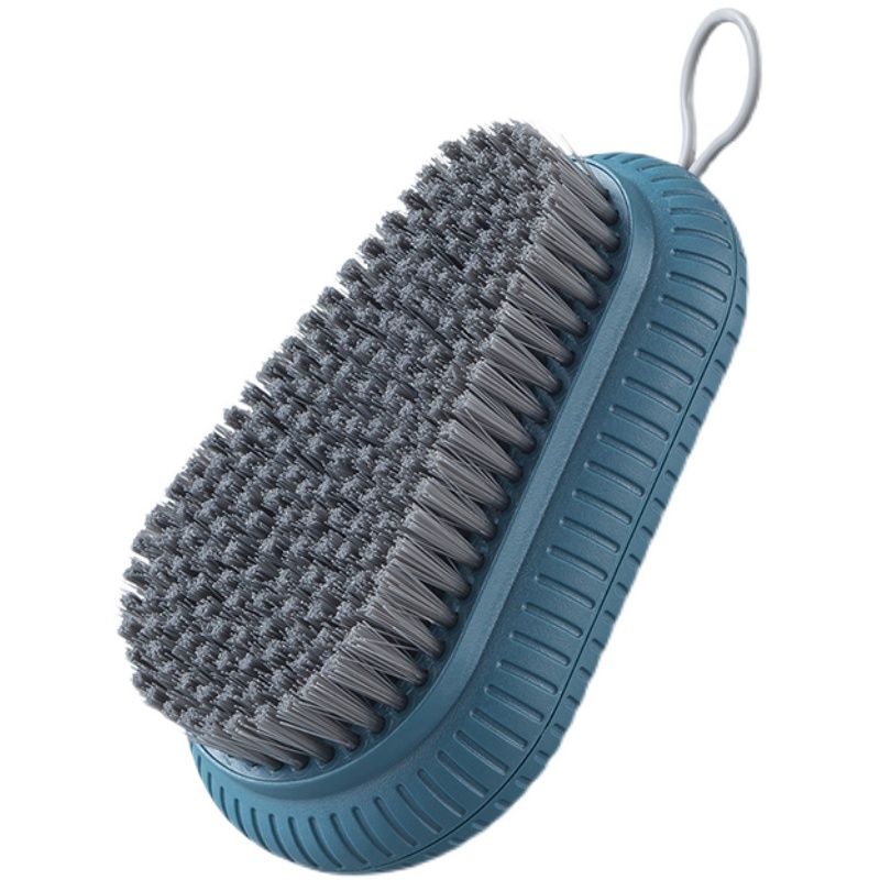 刷子洗衣手柄衣刷塑料北欧居家软毛毛刷挂式衣物刷