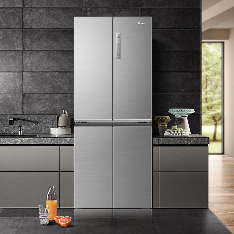 海尔四门冰箱406/336升l十字对开门风冷无霜官方旗舰bcd-406wdpd