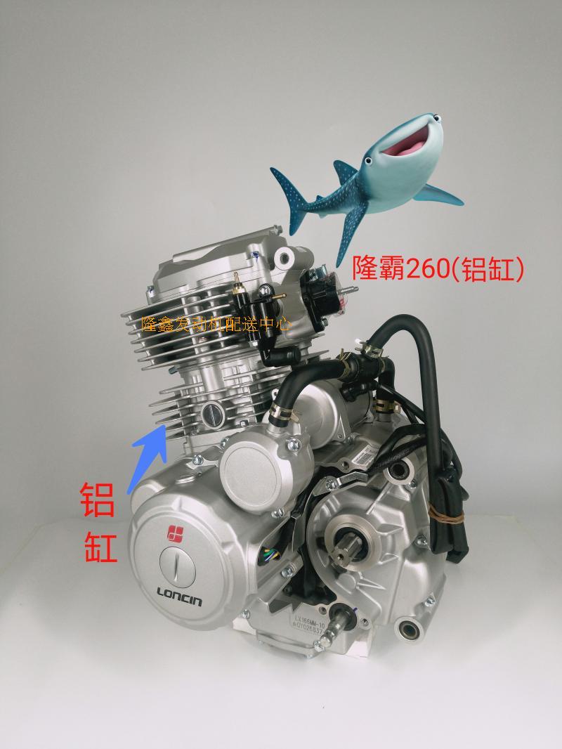 隆鑫三轮摩托车发动机水冷隆霸河南正宗摩托车发动机