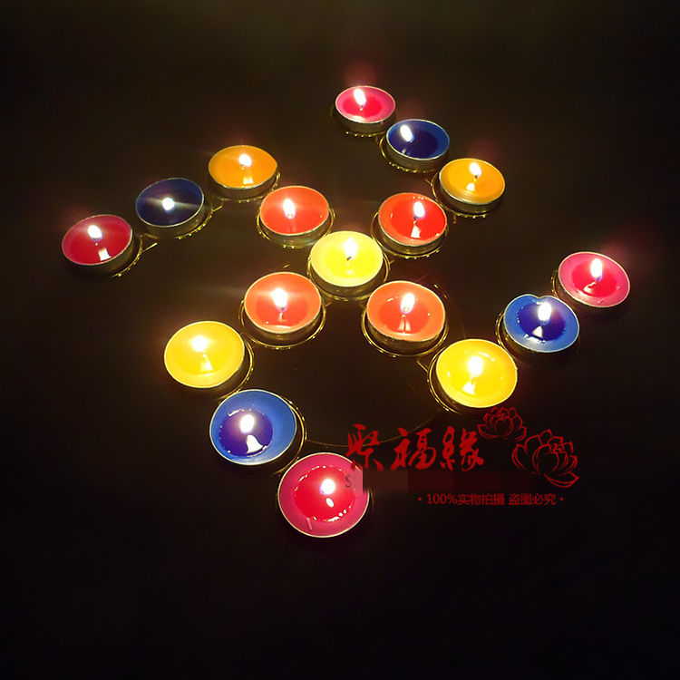 万字灯架莲花17盏高档卍字烛托灯座酥油油灯烛台