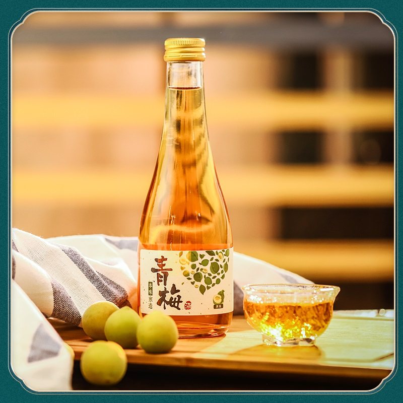 本味寒造青梅酒果酒300ml*4瓶送礼礼盒装女士低度甜酒果味梅子酒