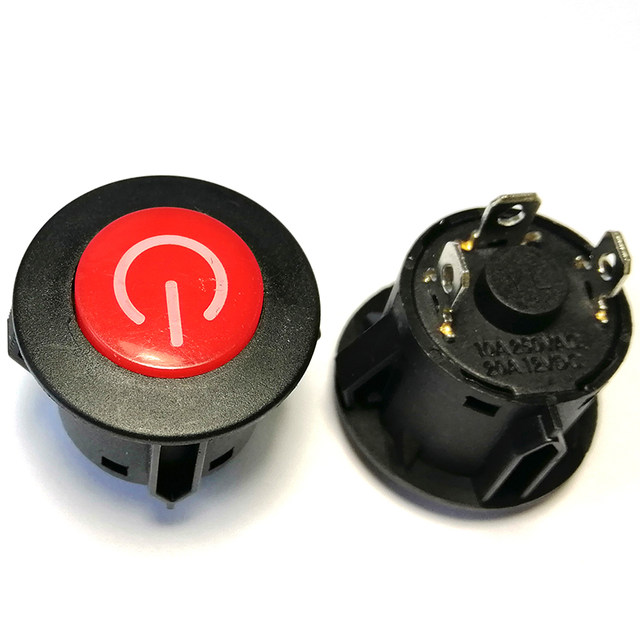 Forward and backward switch stroller accessories Children's electric car motorcycle a key to start the accelerator pedal boat type switch Forward and backward switch stroller accessories Children's electric car motorcycle a key to start the accelerator pedal boat type switch
