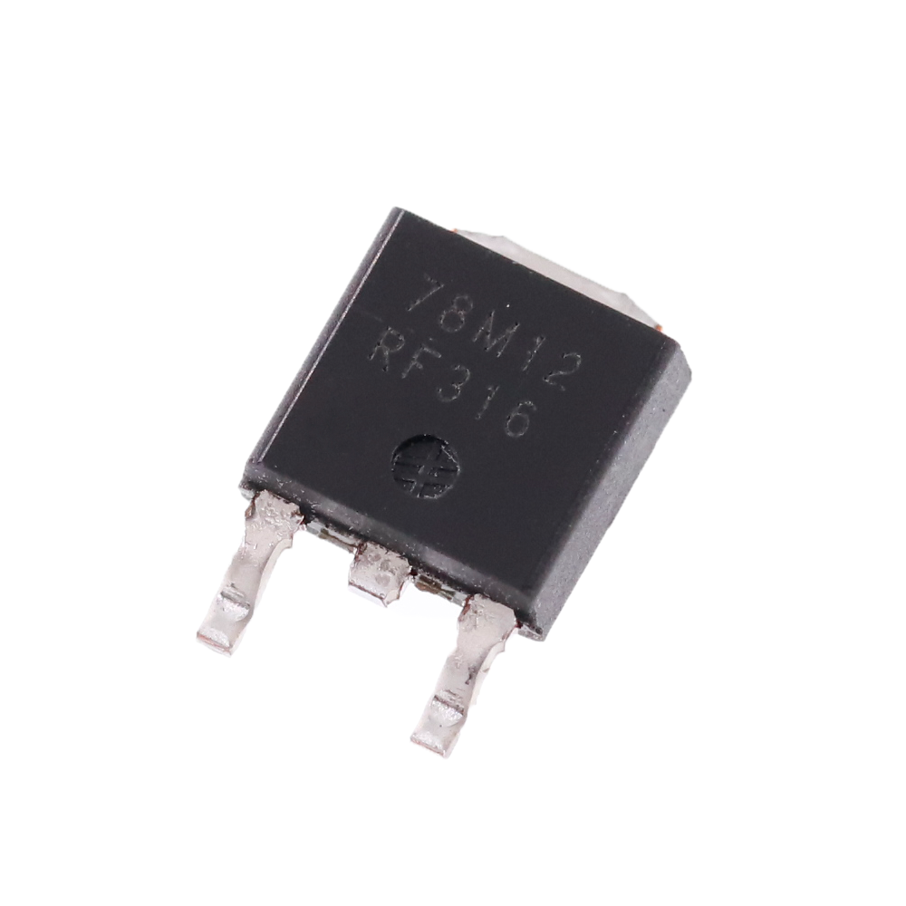 5只全新原装mc78m12cdtrkg78m12g贴片to252三端稳压器芯片场效应管