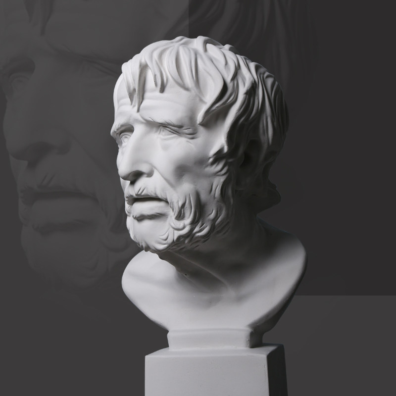 海盗石膏头像素描写生静物美院推荐美术教具庆典礼道具家庭家居家用