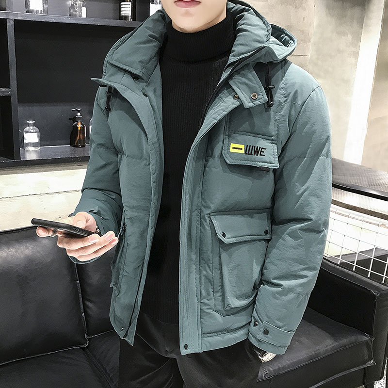 2021新款工装棉衣男士外套冬装棉服潮流棉袄冬季情侣加厚帅气保暖