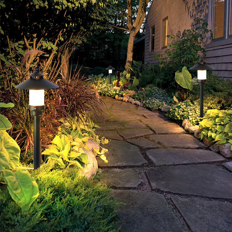 户外庭院灯草坪灯防水方形欧式别墅花园景观灯公园景观庭院灯饰