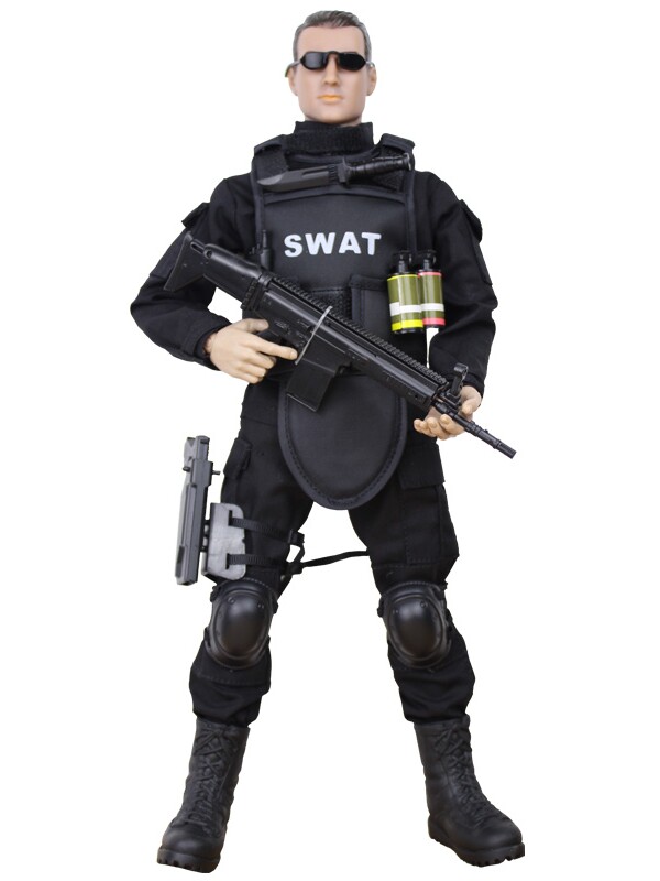 模型人偶飞虎队士兵特种玩偶吃鸡手办军事兵人手办