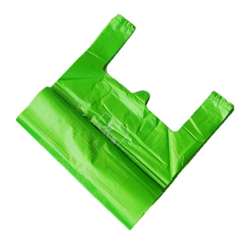 加厚厨房专用垃圾袋干湿分类绿色社区发放手提垃圾袋