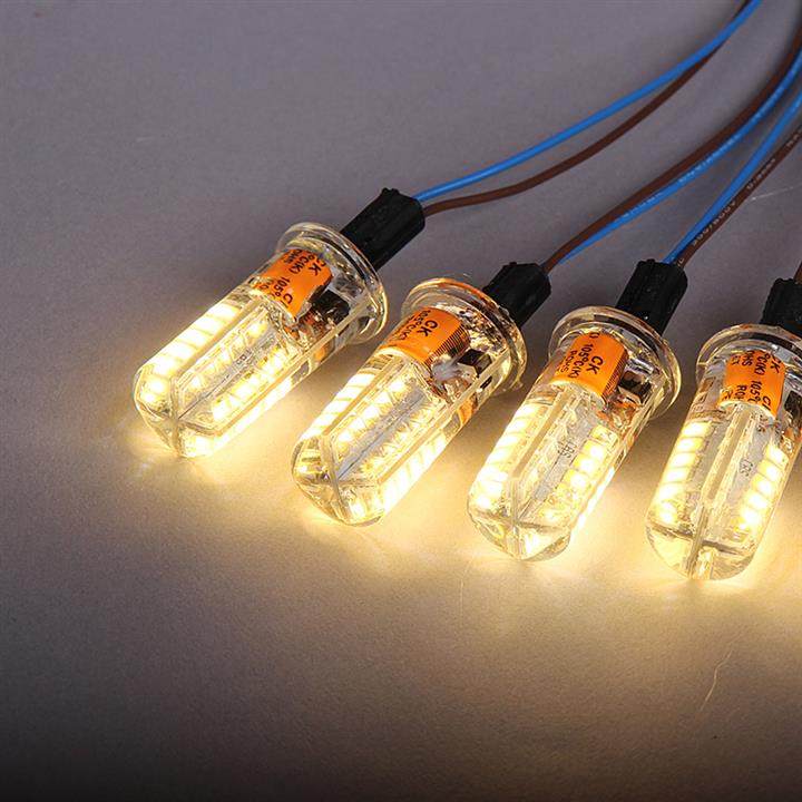 g4led灯珠220v插脚节能小灯泡水晶高亮细脚led单灯