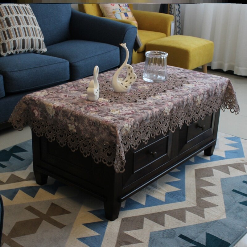 红木实木茶几垫桌垫布中式防烫隔热家用客厅桌布