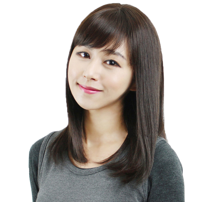 长发真发假发真人发丝自然全头时尚整顶假发