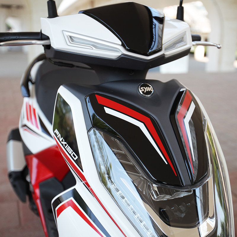 适用sym三阳fnx150改装贴纸车贴拉花版花贴膜其他摩托车用品