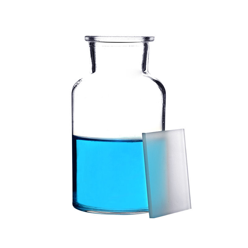 用边口磨砂集气瓶带磨砂玻璃片10个 125 250 500 集气瓶气体收集瓶60